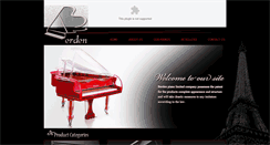 Desktop Screenshot of berdenpiano.com